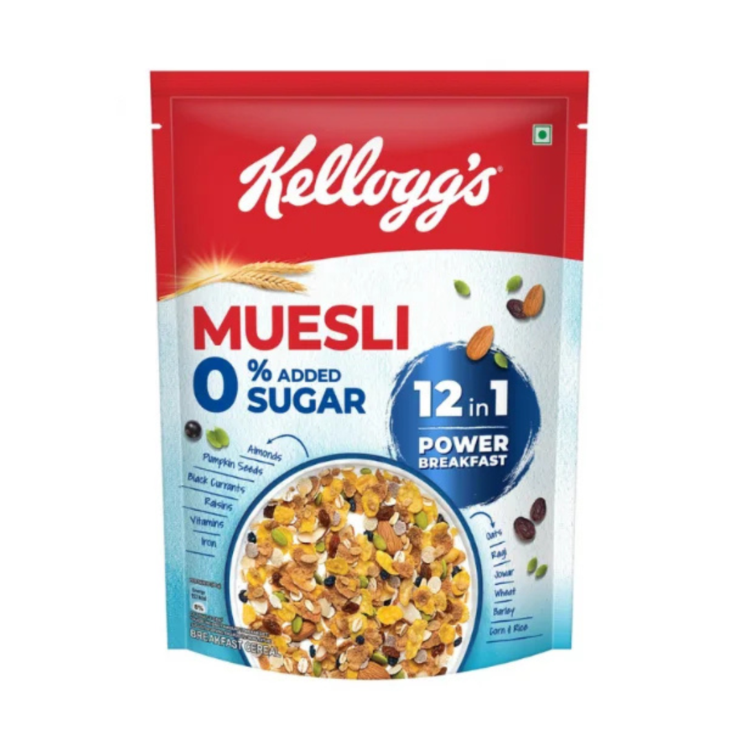 Kellogg's Muesli 0% Added Sugar 400 G